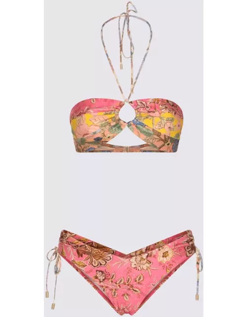 Zimmermann Spliced Two Pieces Bikini Beachwear