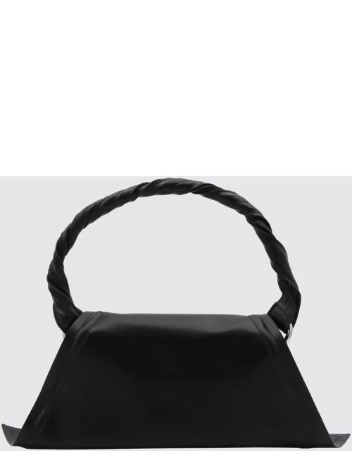 Y/Project Black Leather Shoulder Bag