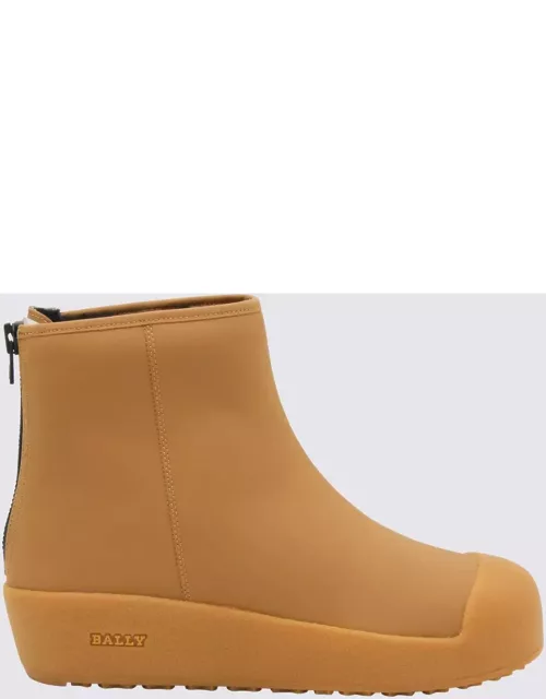 Bally Camel Brown Leather Boot