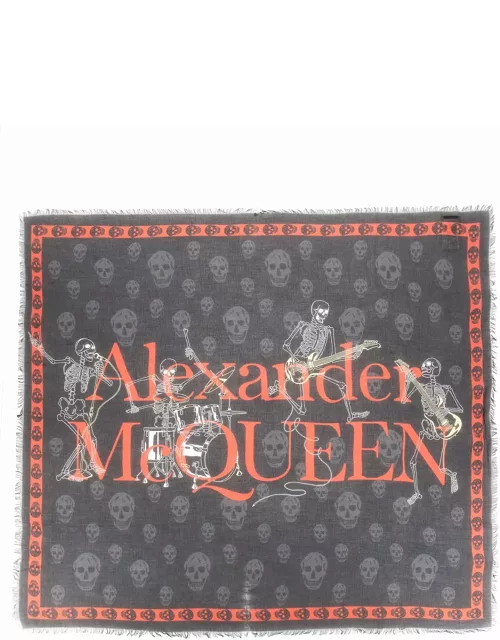 Alexander McQueen Skull Band Scarf