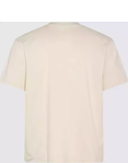 Sunnei Light Beige Cotton T-shirt