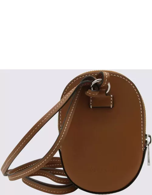 J.W. Anderson Beige Leather Crossbody Bag