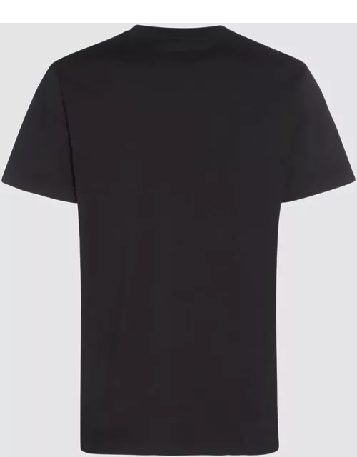 FourTwoFour on Fairfax Black Cotton T-shirt