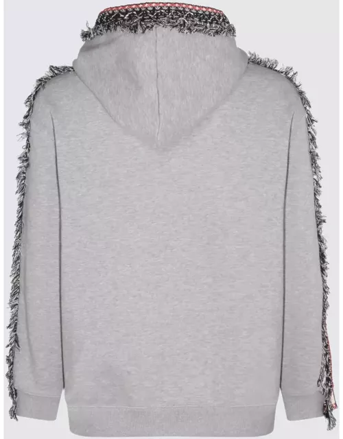 Ritos Grey Cotton Sweatshirt