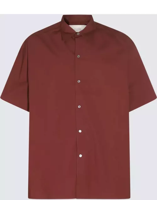 Studio Nicholson Red Cotton Shirt