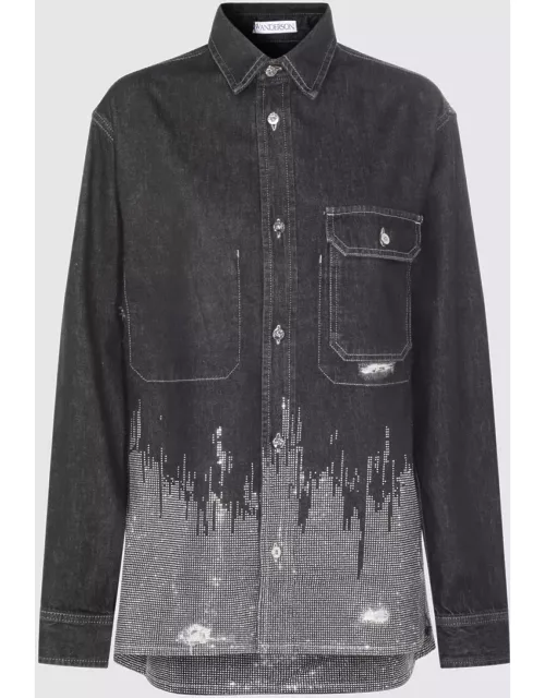 J.W. Anderson Dark Grey Cotton Denim Shirt Jacket
