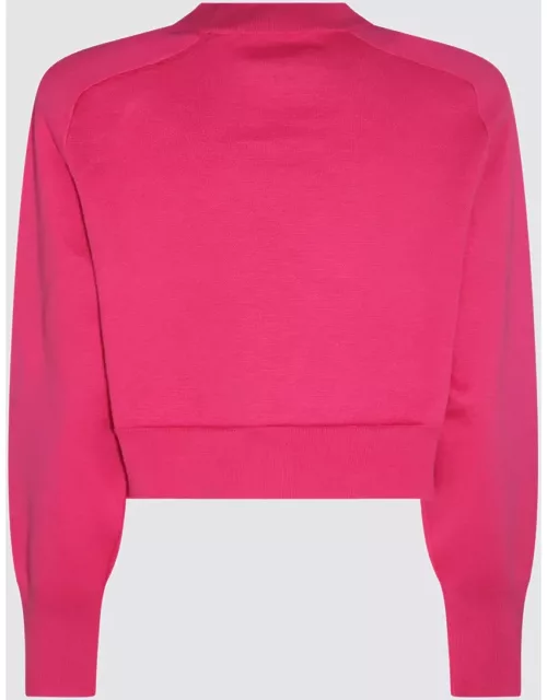 Rotate by Birger Christensen Pink Cotton-wool Blend Shandy Jumper