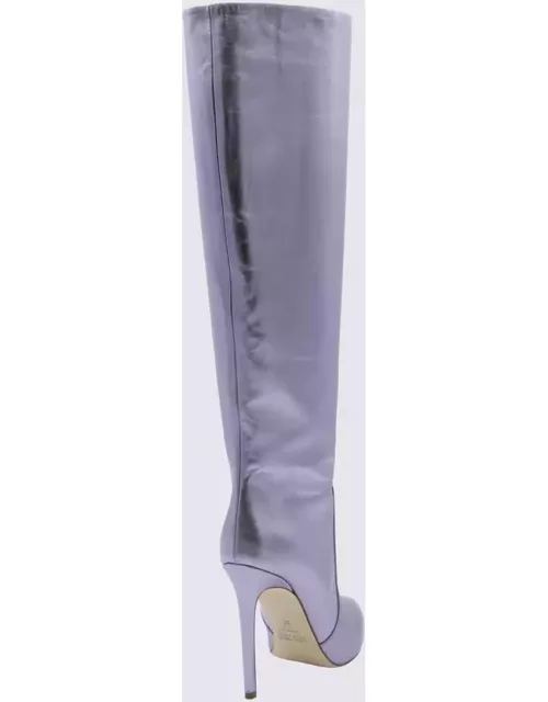 Paris Texas Lilac Leather Boot