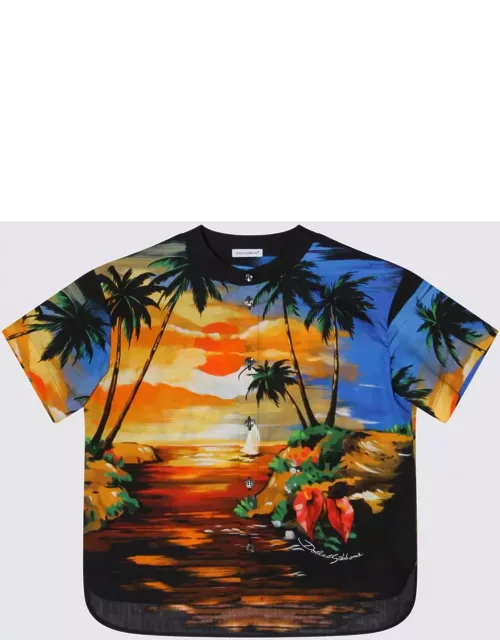 Dolce & Gabbana Hawaii Cotton Shirt