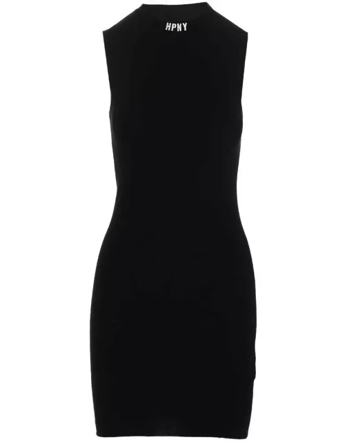 HERON PRESTON Dress In Black Viscose