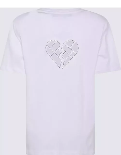 Rotate by Birger Christensen White Cotton T-shirt