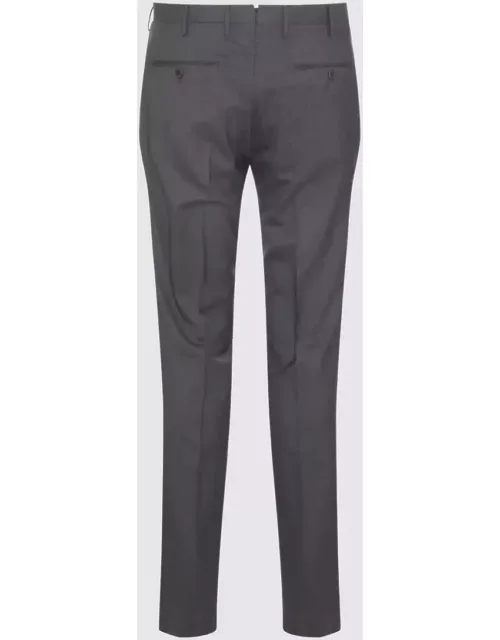 Incotex Grey Wool Pant