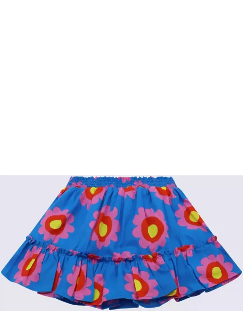 Stella McCartney Blue Cotton Skirt