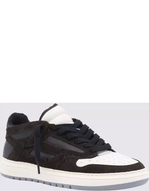 REPRESENT Brown-black Leather Sneaker