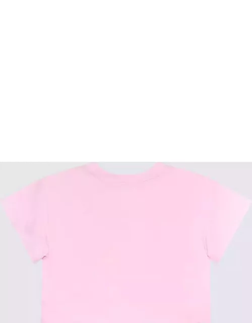 Chiara Ferragni Pink Cotton T-shirt