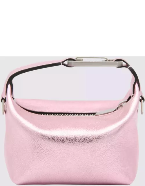 EÉRA Pink Leather Tiny Moon Tote Bag
