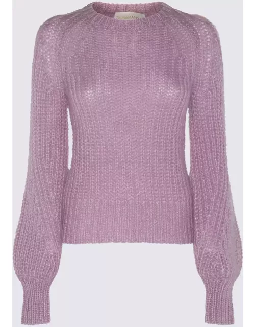 Zimmermann Dusty Lilac Mohair Blend Sweater