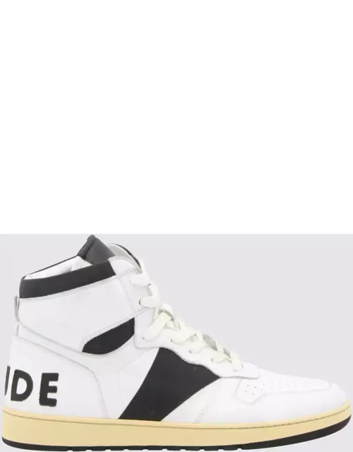 Rhude White Leather Rhecess Sneaker