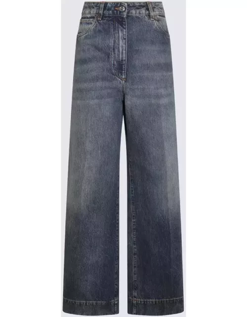 Etro Dark Blue Cotton Jean