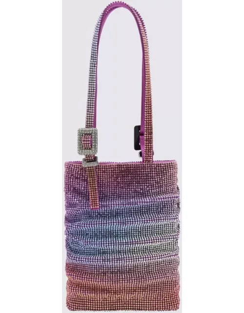 Benedetta Bruzziches Multicolour Silk Blend Lollo Handle Bag