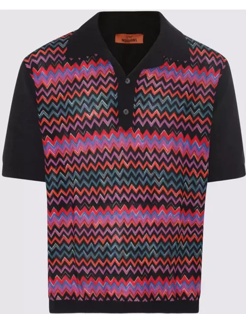 Missoni Multicolor Cotton Polo Shirt