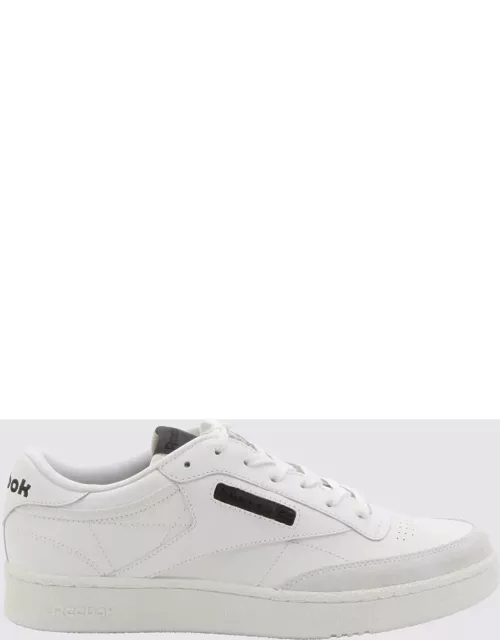Reebok White Leather Sneaker
