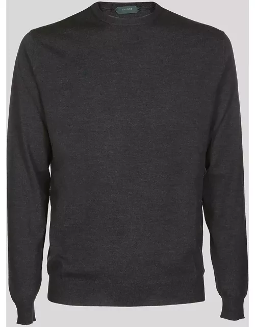 Zanone Dark Grey Wool Sweater