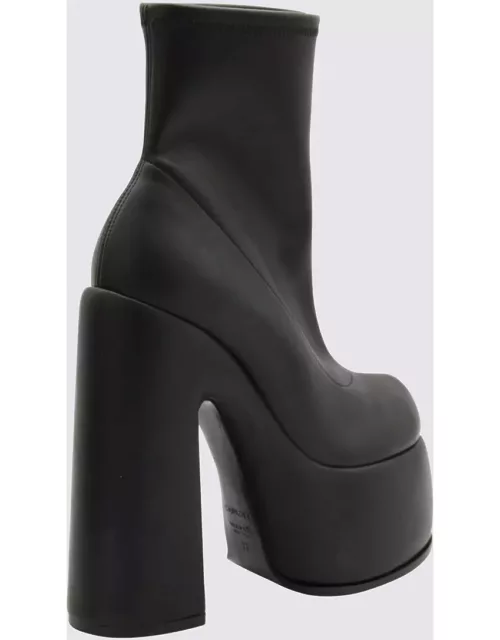Casadei Black Leather Boot