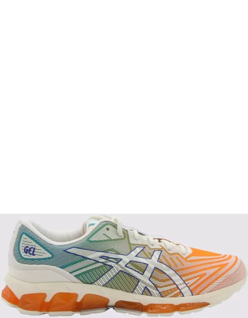 Asics White And Multicolour Gel-quantum 360 Vii Sneaker