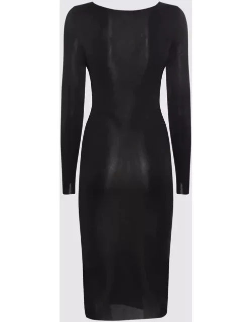 Tom Ford Knitted Midi Dress With Cut-out