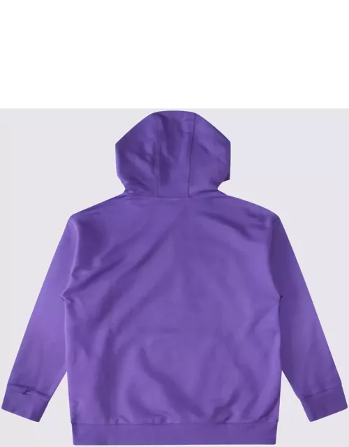 Versace Purple Cotton Sweatshirt