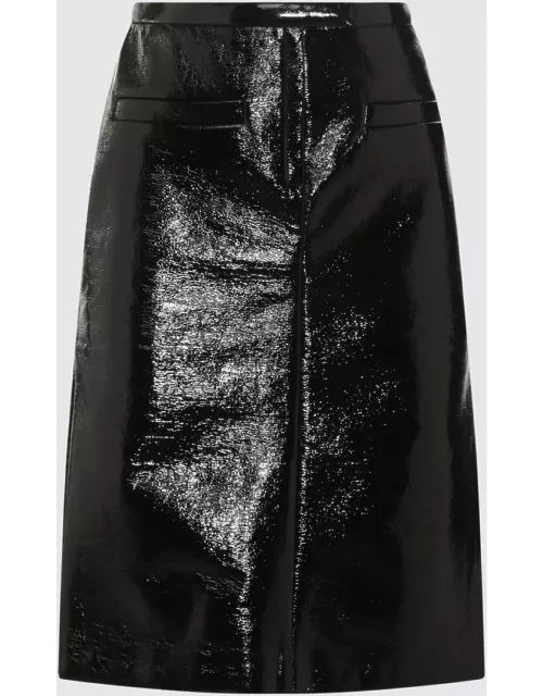 Courrèges Black Midi Skirt