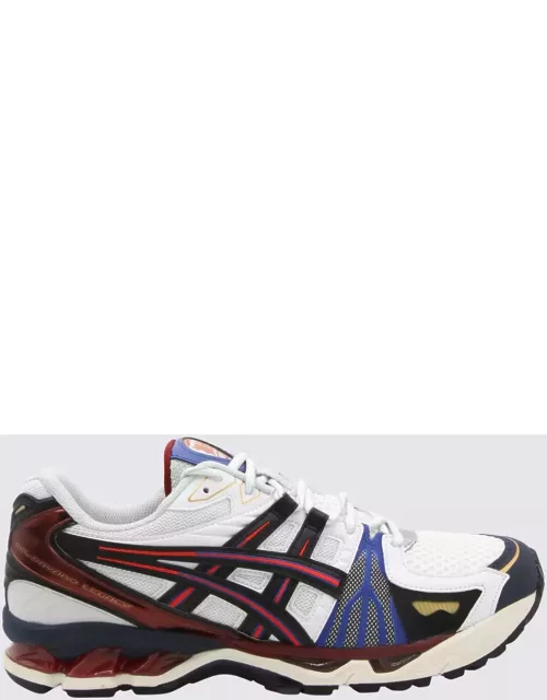 Asics White And Red Tech Gel Kayano Legacy Sneaker