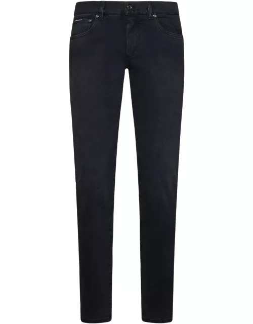 Dolce & Gabbana Buttoned Fitted Jean