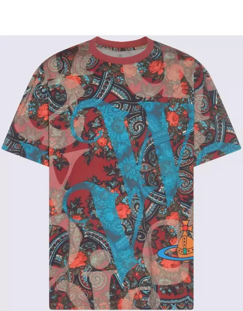 Vivienne Westwood Rose Paisley Cotton T-shirt