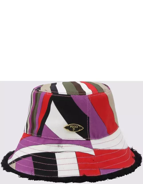 Pucci Multicolor Cotton Hat