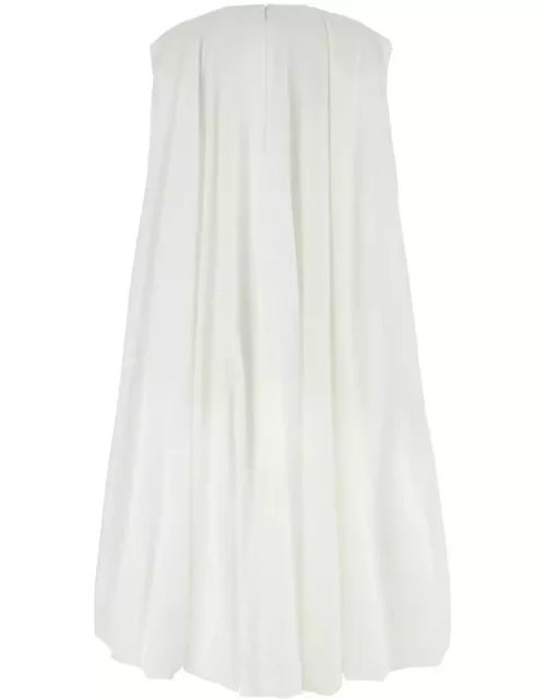The Row White Cotton Tadao Dres