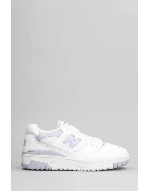 New Balance 550 Sneakers In White Leather