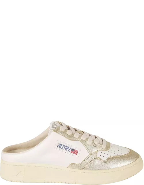 Autry Logo Patched Low Sneakers Mule