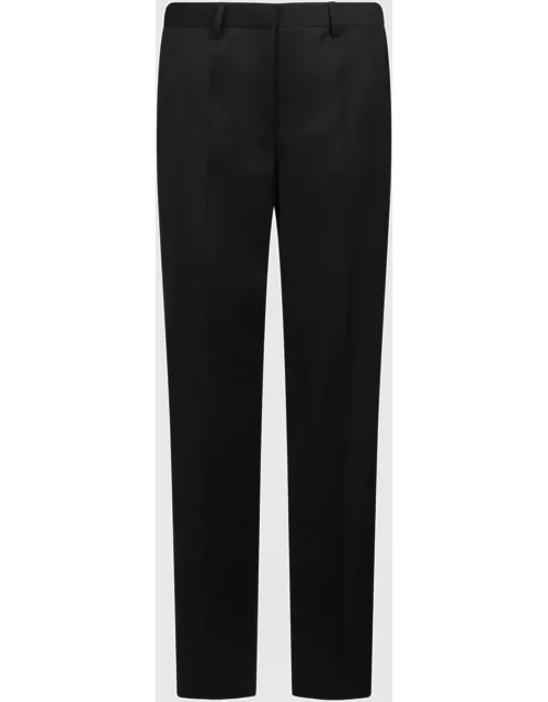 Helmut Lang Wool Trousers With Side String