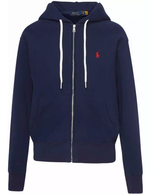 Polo Ralph Lauren Logo Embroidered Zipped Hoodie