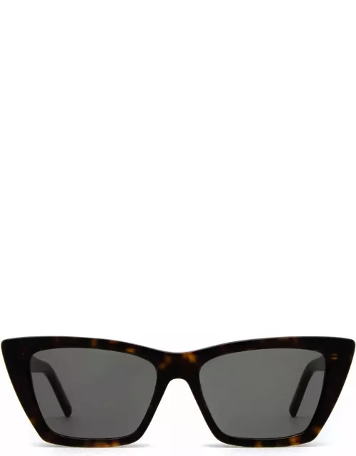Saint Laurent Eyewear Sl 276 Havana Sunglasse