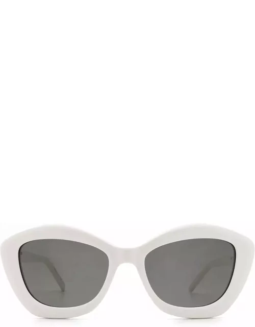 Saint Laurent Eyewear Sl 68 Ivory Sunglasse
