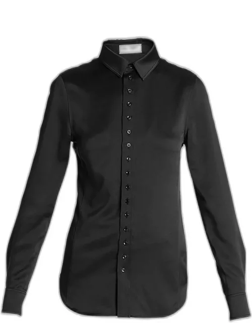 Chemise Button-Down Top