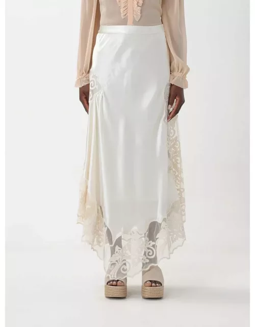Skirt ULLA JOHNSON Woman colour White