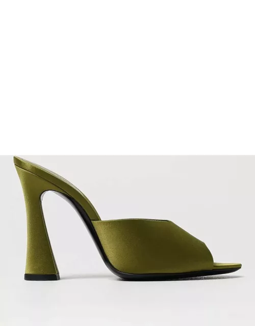 Heeled Sandals SAINT LAURENT Woman colour Green