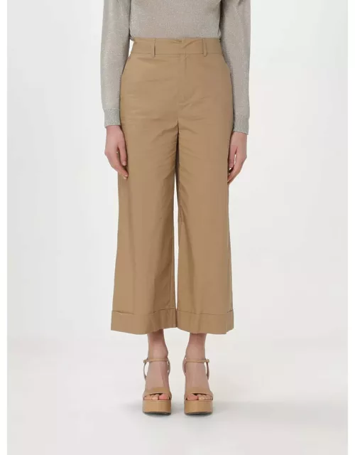 Trousers LIU JO Woman colour Leather