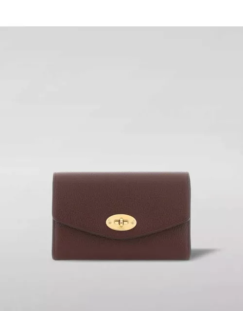 Wallet MULBERRY Woman colour Wine
