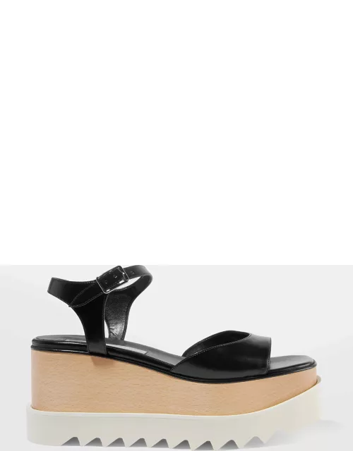 Stella McCartney Faux Leather Platform Sandal