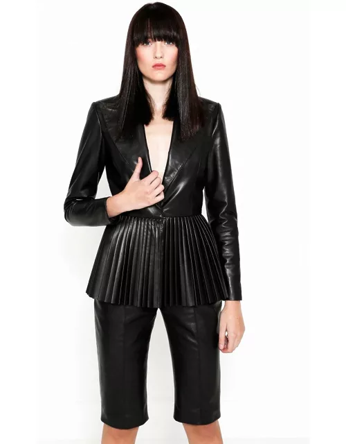 Divine Beings THEIA Black Jacket Leather